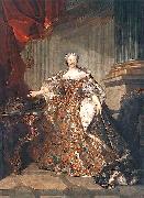 Portrait of Marie Leszczynska Queen of France, Louis Tocque